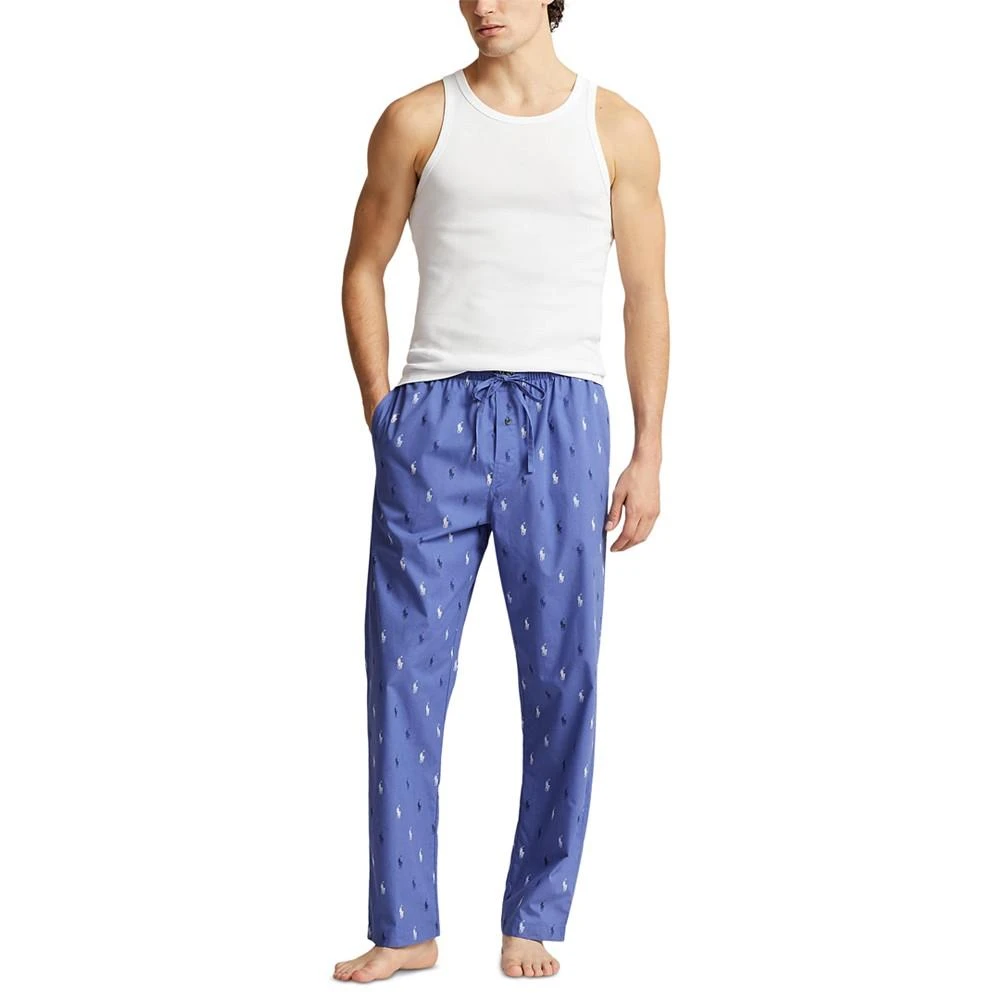 商品Ralph Lauren|Men's Slim-Fit Printed Pajama Pants,价格¥412,第3张图片详细描述