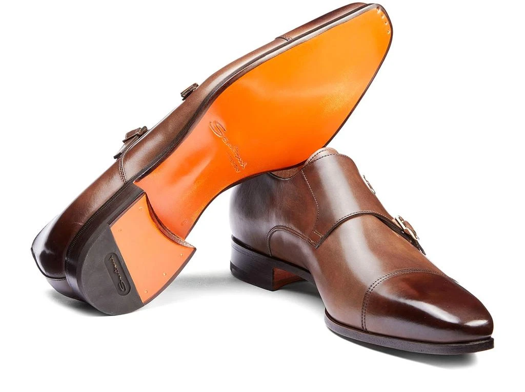 商品Santoni|双搭扣皮鞋,价格¥4429,第3张图片详细描述