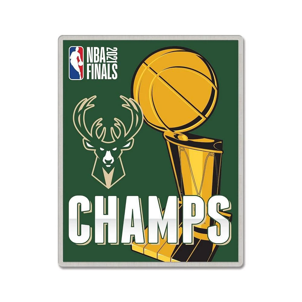 商品Wincraft|Milwaukee Bucks 2021 NBA Finals Champions Collector Pin,价格¥68,第1张图片