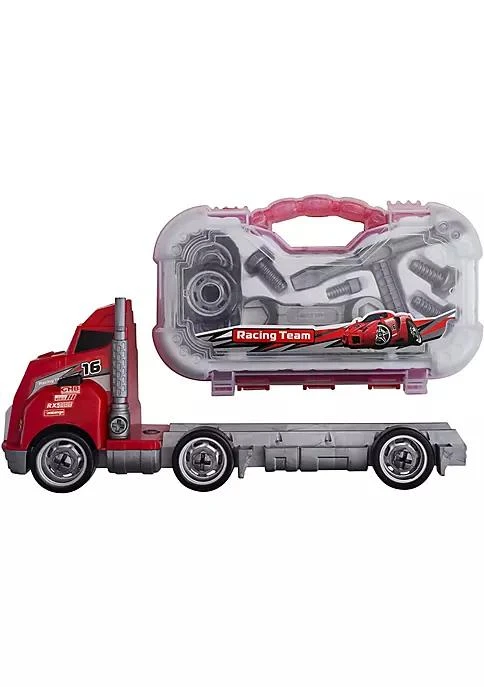 商品Big Daddy|Daddy Big Daddy Big Rig Tool Master   Transport Toy Truck Carrier With Tools To Take Apart Construct Build. Get Your Child This Educational Truck,价格¥151,第3张图片详细描述