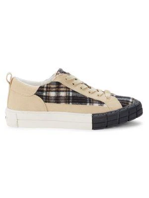 商品Sam Edelman|​Skyla Checked Sneakers,价格¥169,第1张图片