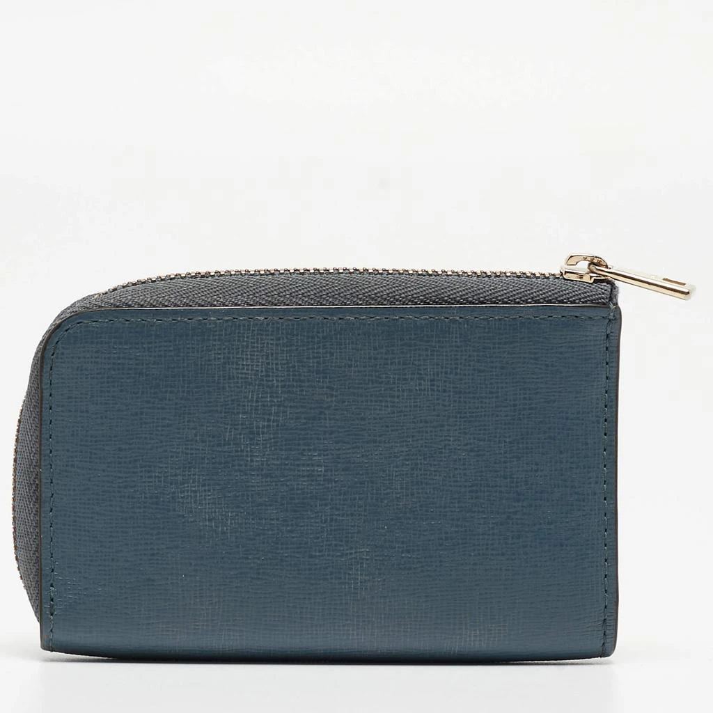 商品[二手商品] Furla|Furla Blue Leather Babylon Zip Around Key Case,价格¥868,第5张图片详细描述