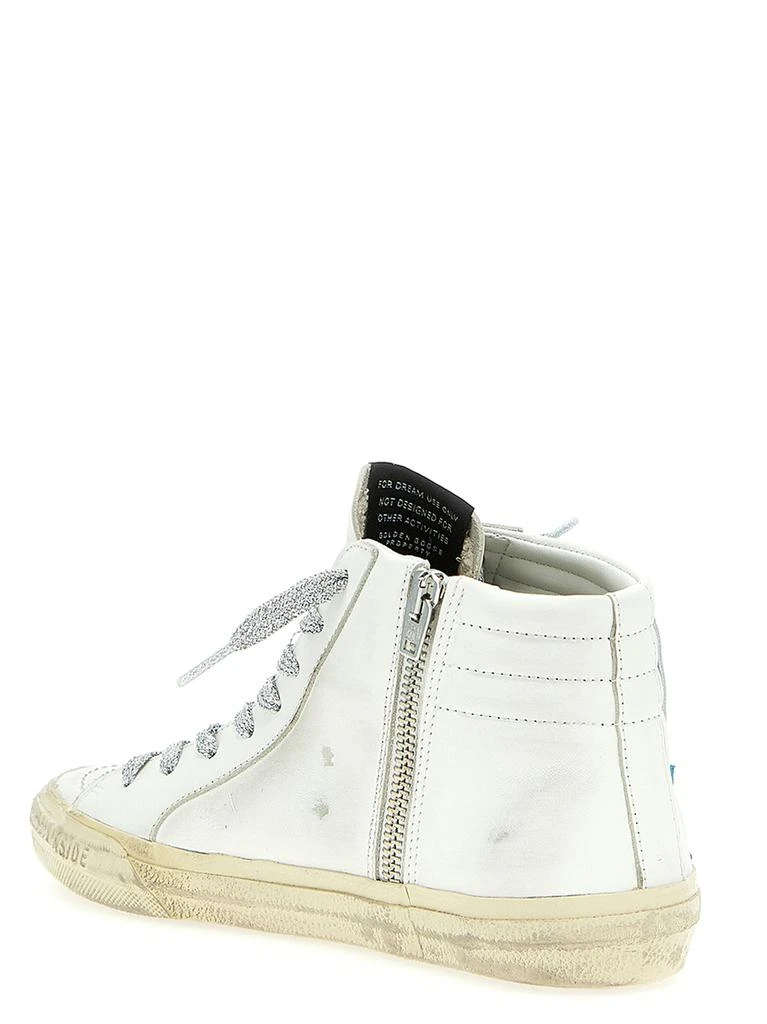 商品Golden Goose|Slide Classic Sneakers White,价格¥3035,第2张图片详细描述