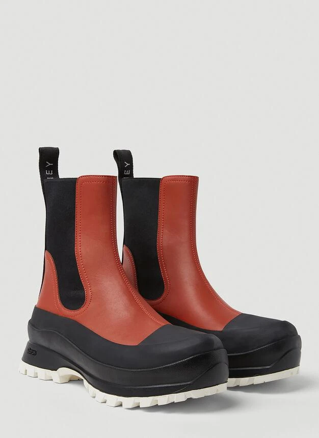 商品Stella McCartney|Trace Ankle Boots in Red,价格¥3691,第2张图片详细描述