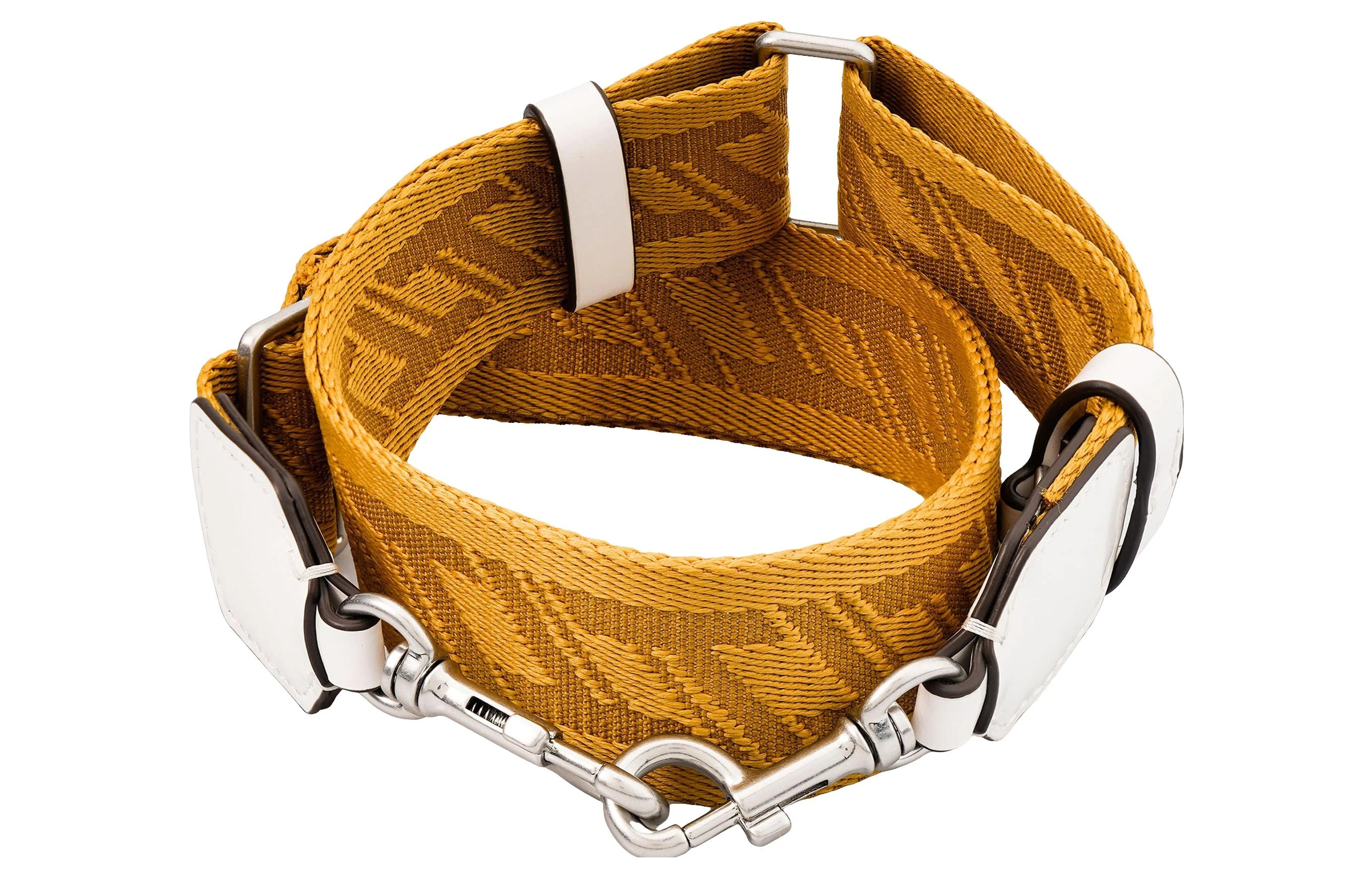 商品[国内直发] Tory Burch|MERCER 银色双T标志拼色可拆卸肩带 皮革 月牙包腋下包手提单肩包 小号 女款 白色,价格¥2114,第9张图片详细描述