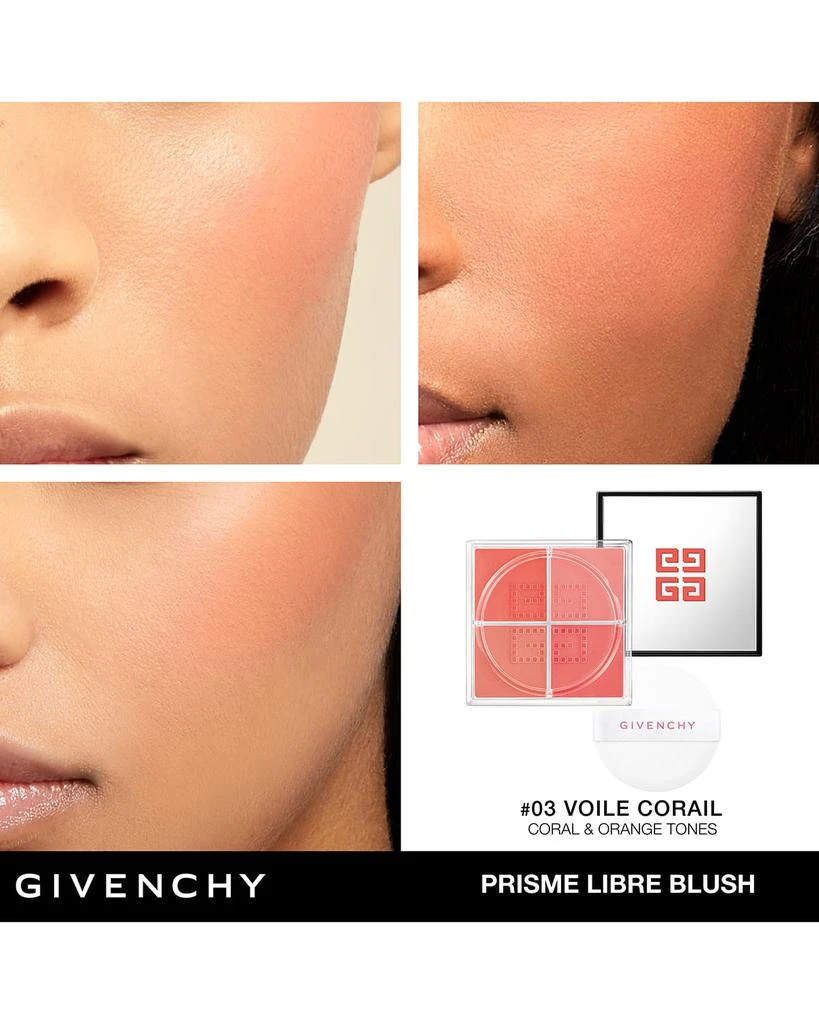 商品Givenchy|Prisme Libre Loose Powder Blush, 12h Radiance, 1.8 oz.,价格¥365,第4张图片详细描述