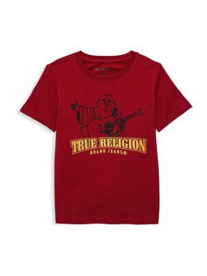 商品True Religion|Little Boy's Buddha Logo Tee,价格¥114,第1张图片