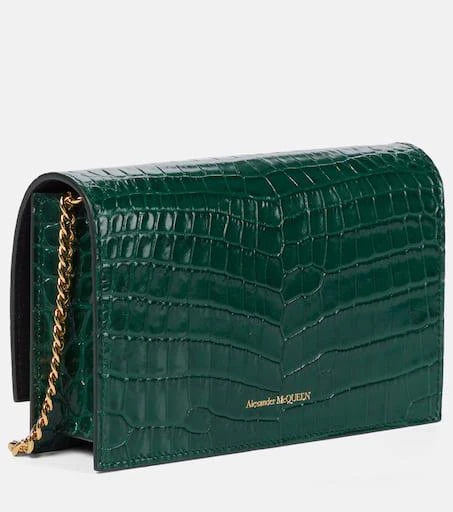 商品Alexander McQueen|Skull Mini leather crossbody bag,价格¥7523,第4张图片详细描述