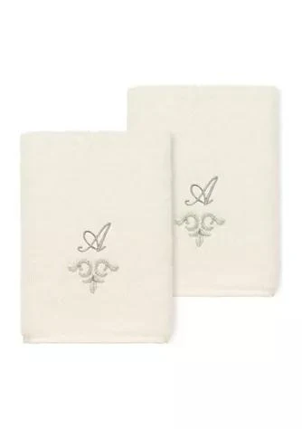 商品Linum Home Textiles|Home Monica 2Pc Embellished Washcloth Set,价格¥240,第1张图片详细描述