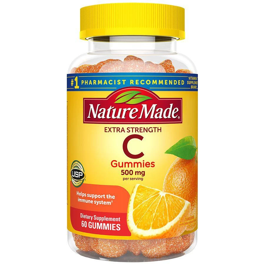 商品Nature Made|Extra Strength Vitamin C Gummies 500 mg,价格¥142,第1张图片