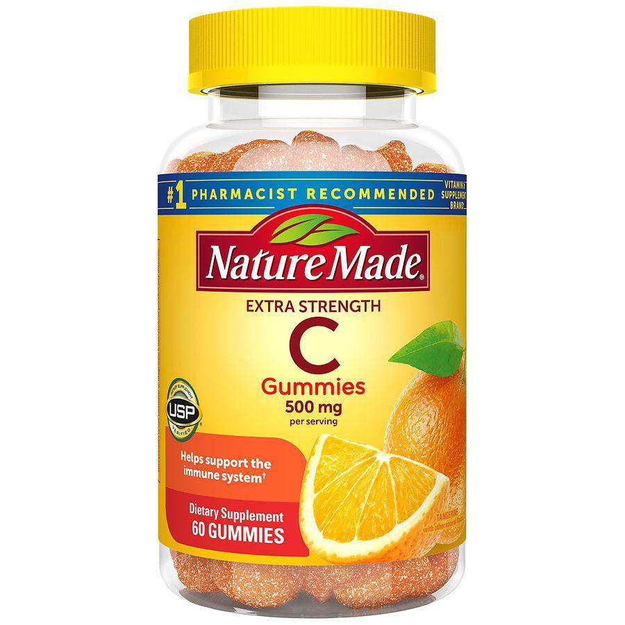 商品Nature Made|Extra Strength Vitamin C Gummies 500 mg,价格¥105,第1张图片