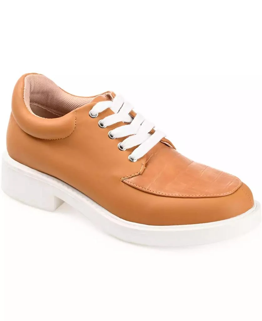 商品Journee Collection|Women's Aliah Lace Up Oxfords,价格¥186,第1张图片