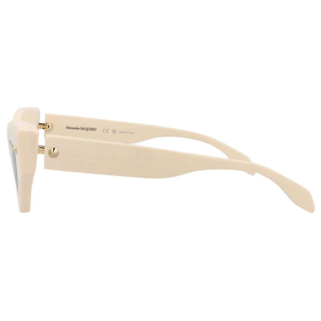 商品Alexander McQueen|Alexander McQueen Women's White Sunglasses,价格¥1174,第3张图片详细描述