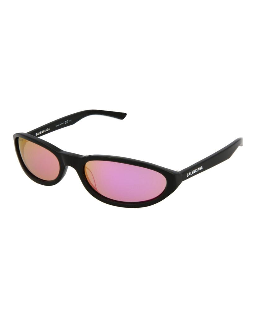 Round-Frame Acetate Sunglasses商品第2张图片规格展示