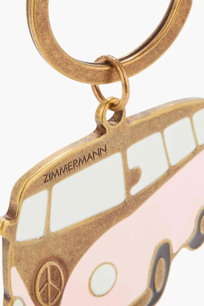 商品Zimmermann|Gold-tone enamel keychain,价格¥112,第3张图片详细描述
