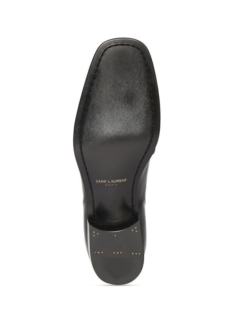 商品Yves Saint Laurent|30mm Solferino Patent Leather Loafers,价格¥6183,第7张图片详细描述