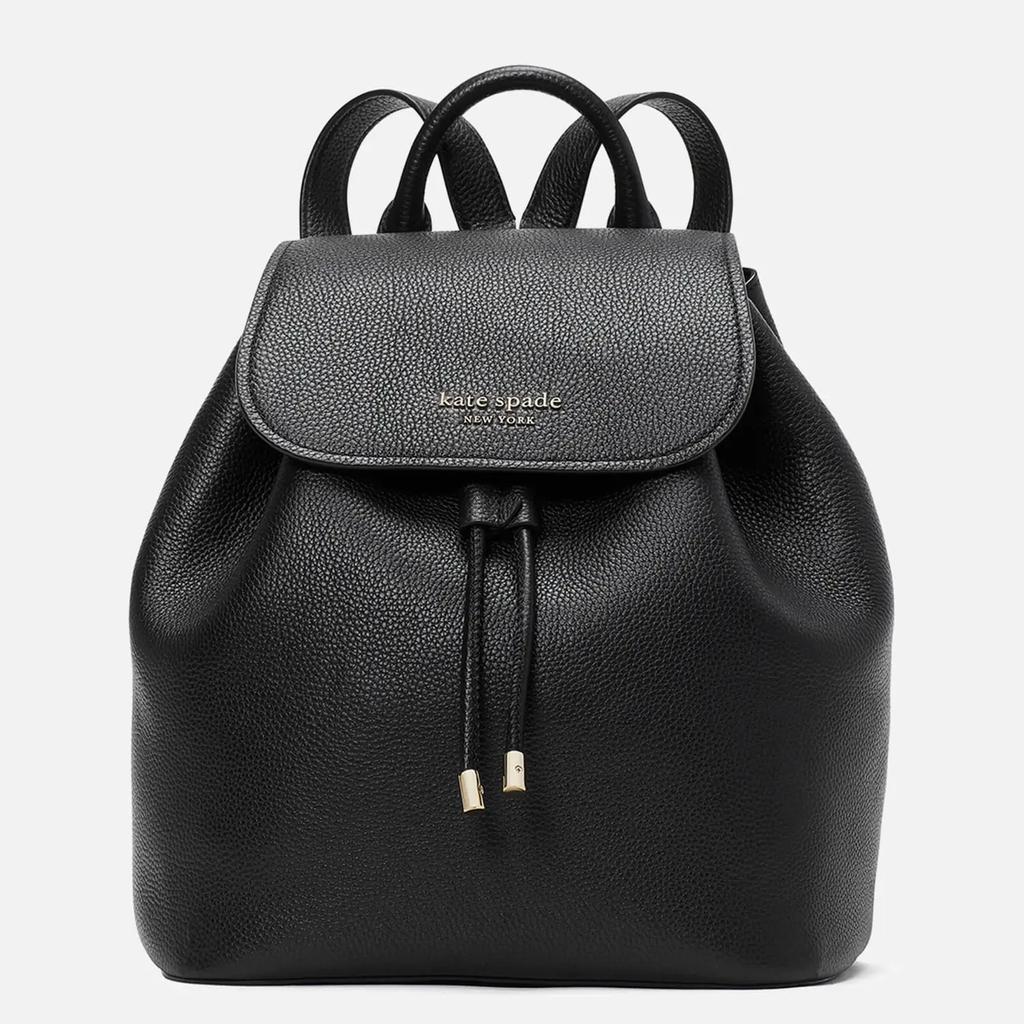 商品Kate Spade|Kate Spade New York Women's Sinch Flap Backpack - Black,价格¥2848,第1张图片