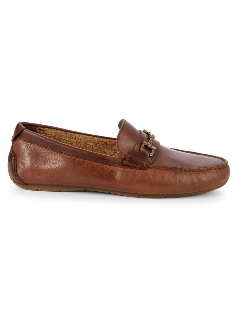 商品Cole Haan|Leather Buckle Loafers,价格¥734,第1张图片