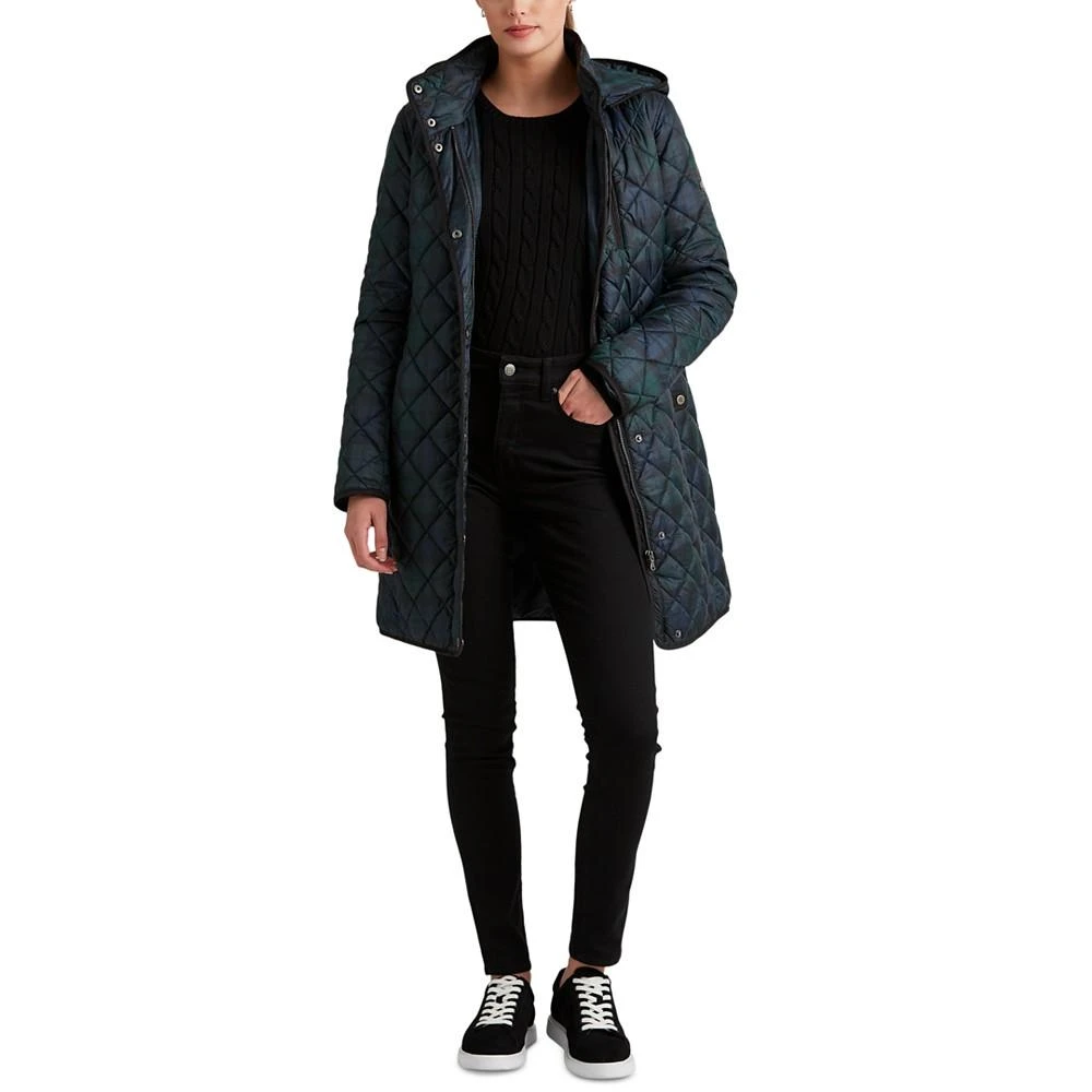 商品Ralph Lauren|Women's Faux-Suede-Trim Quilted Coat, Created for Macy's,价格¥1204,第5张图片详细描述