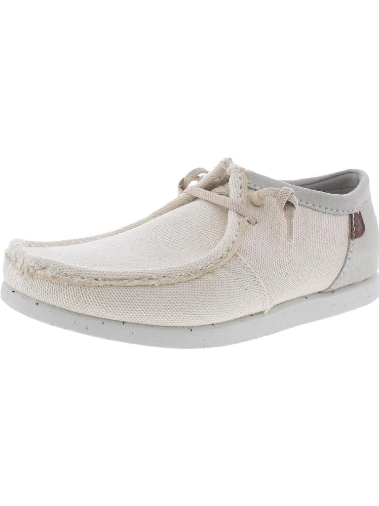 商品Clarks|Shacrelite Moc Mens Canvas Moc Toe Loafers,价格¥470,第1张图片