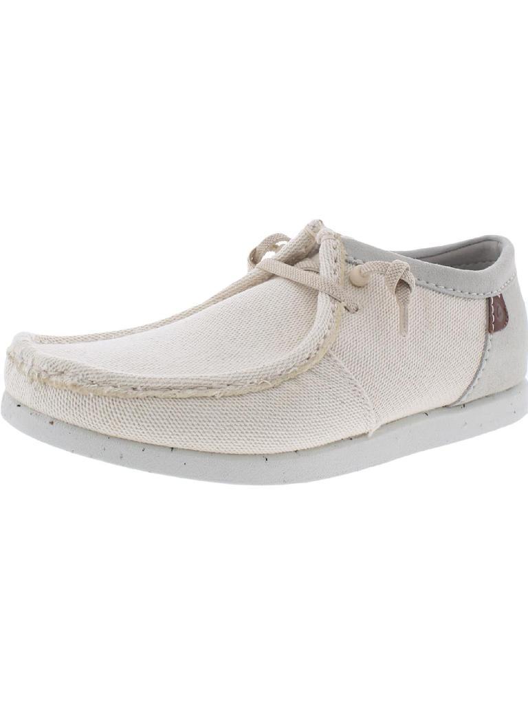 商品Clarks|Shacrelite Moc Mens Canvas Moc Toe Loafers,价格¥412-¥433,第1张图片