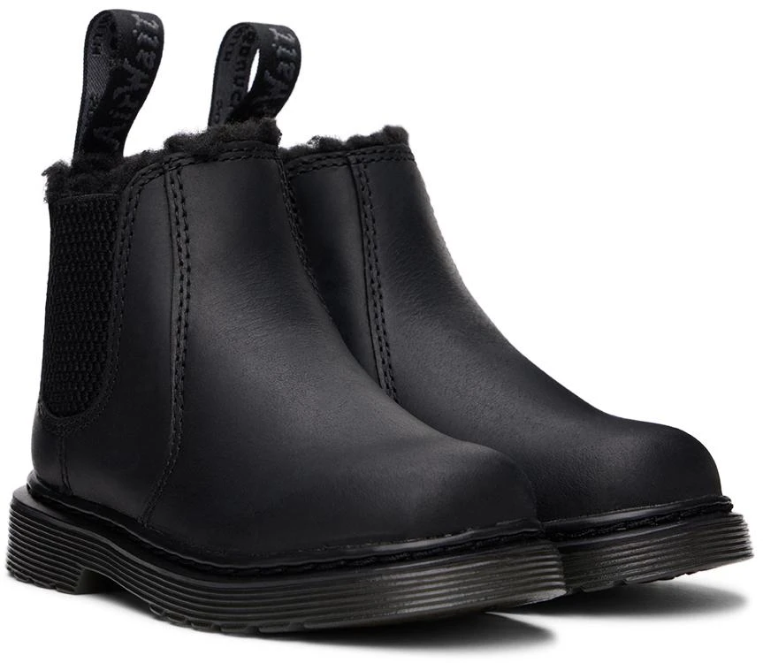 商品Dr. Martens|Kids Black 2976 Little Kids Chelsea Boots,价格¥604,第4张图片详细描述