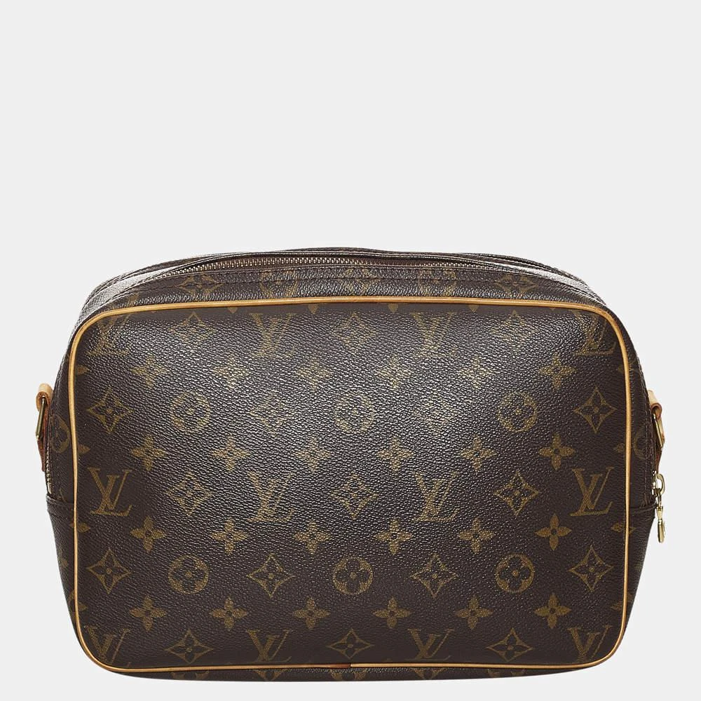 商品[二手商品] Louis Vuitton|Louis Vuitton Brown Monogram Reporter PM,价格¥7120,第3张图片详细描述