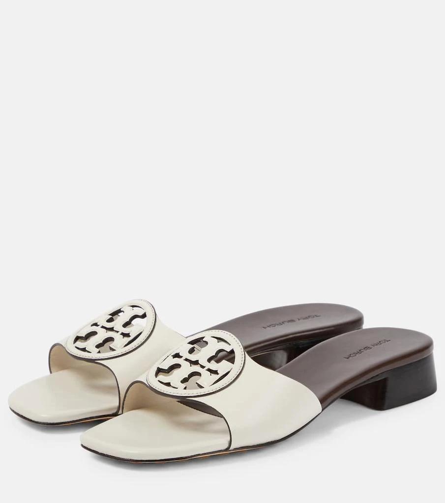 商品Tory Burch|Logo leather sandals,价格¥2020,第5张图片详细描述