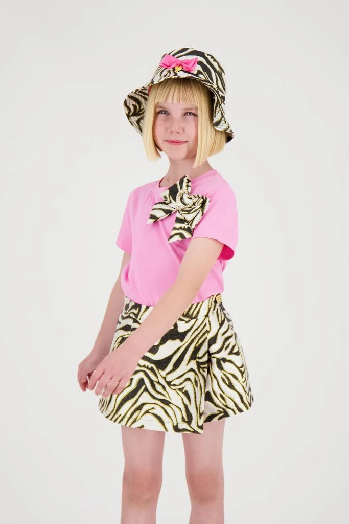 商品Angels Face|Angels Face Girls Sophie Zebra Bucket Hat in White,价格¥188,第1张图片