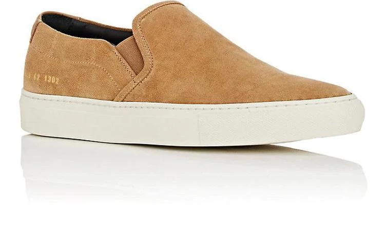商品Common Projects|Retro Suede Slip-On Sneakers,价格¥1837,第2张图片详细描述