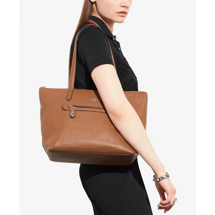 商品Coach|Taylor Tote in Pebble Leather,价格¥1226,第2张图片详细描述