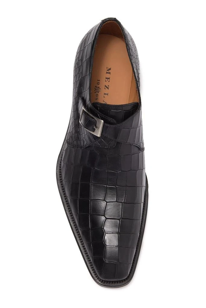 商品Mezlan|Croc Embossed Monk Strap Dress Shoe,价格¥1729,第4张图片详细描述