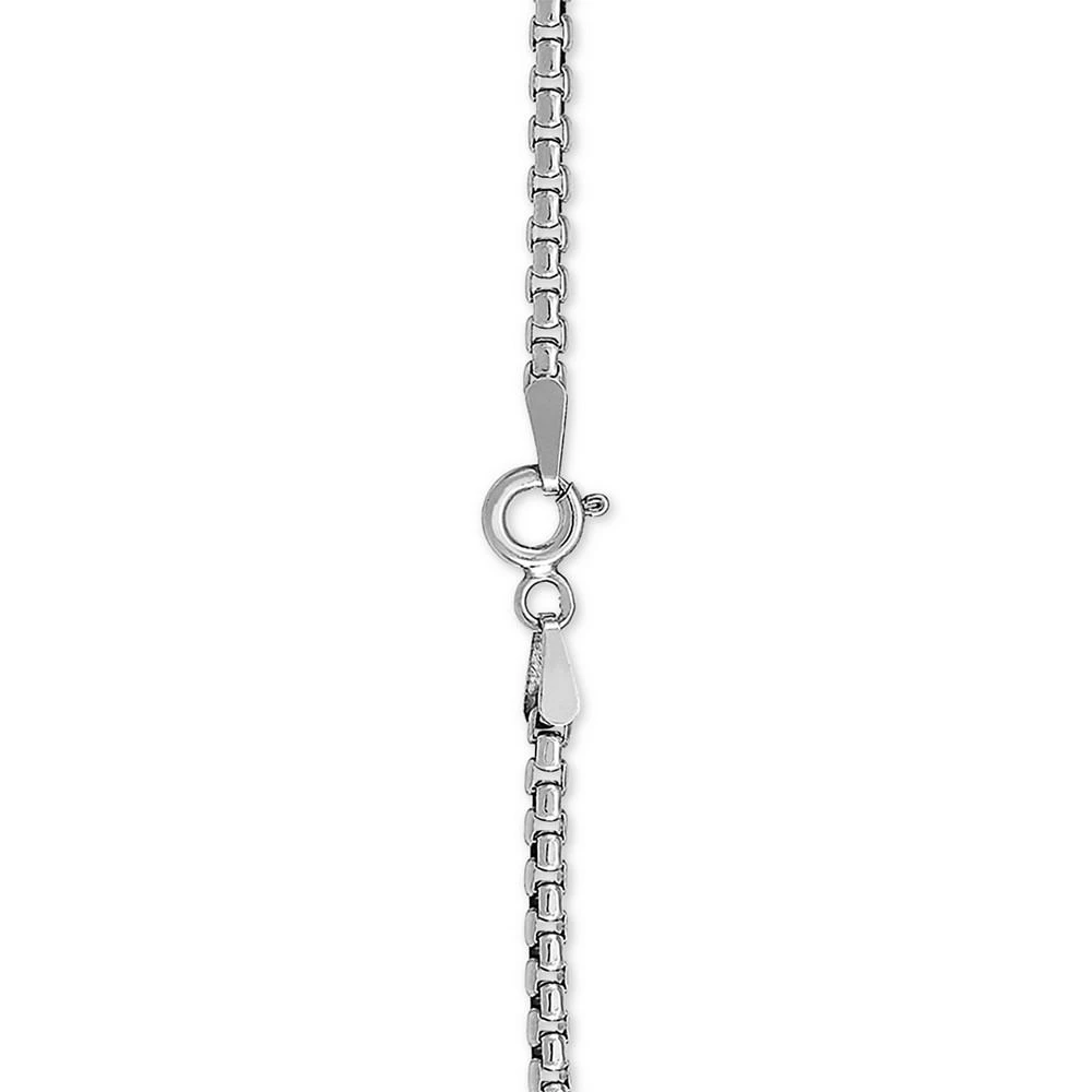 商品Giani Bernini|Rounded Box Link 18" Chain Necklace in Sterling Silver or 18k Gold-Plated Over Sterling Silver,价格¥1190,第3张图片详细描述