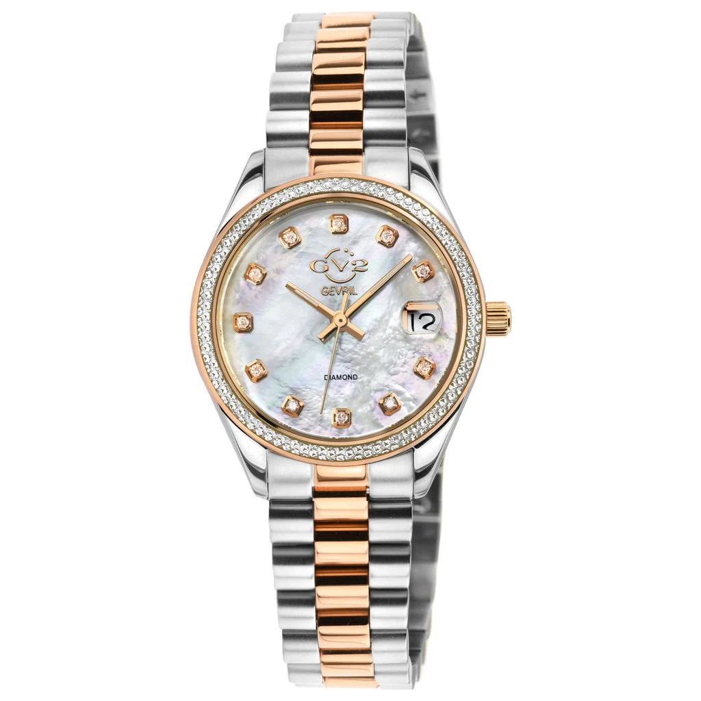 商品Gevril|GV2 by Gevril Women's Watch 12423B,价格¥2634,第1张图片