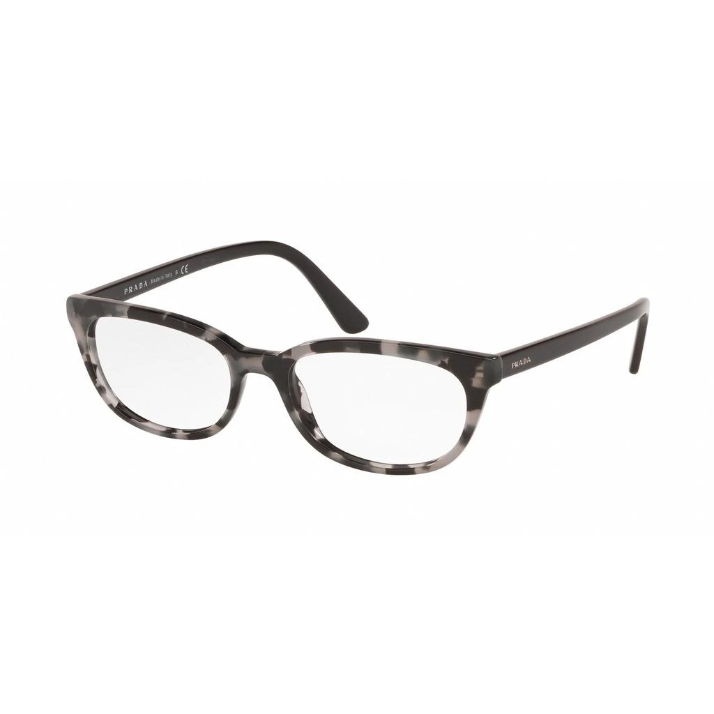商品Prada|Prada Women's Eyeglasses - Spotted Black Rectangular Frame | PRADA 0PR13VV 5101O151,价格¥634,第1张图片