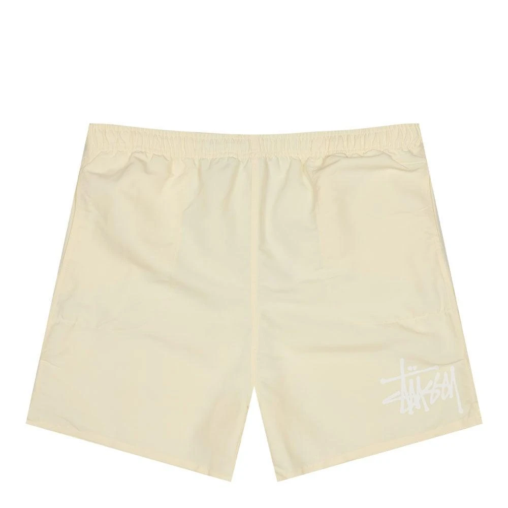 商品STUSSY|Stussy Big Basic Water Shorts - Cream,价格¥394,第1张图片