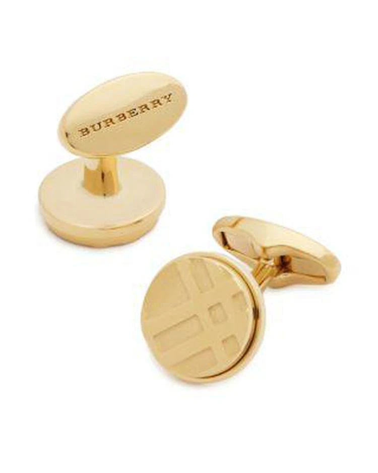 商品Burberry|Check Cufflinks,价格¥995,第1张图片