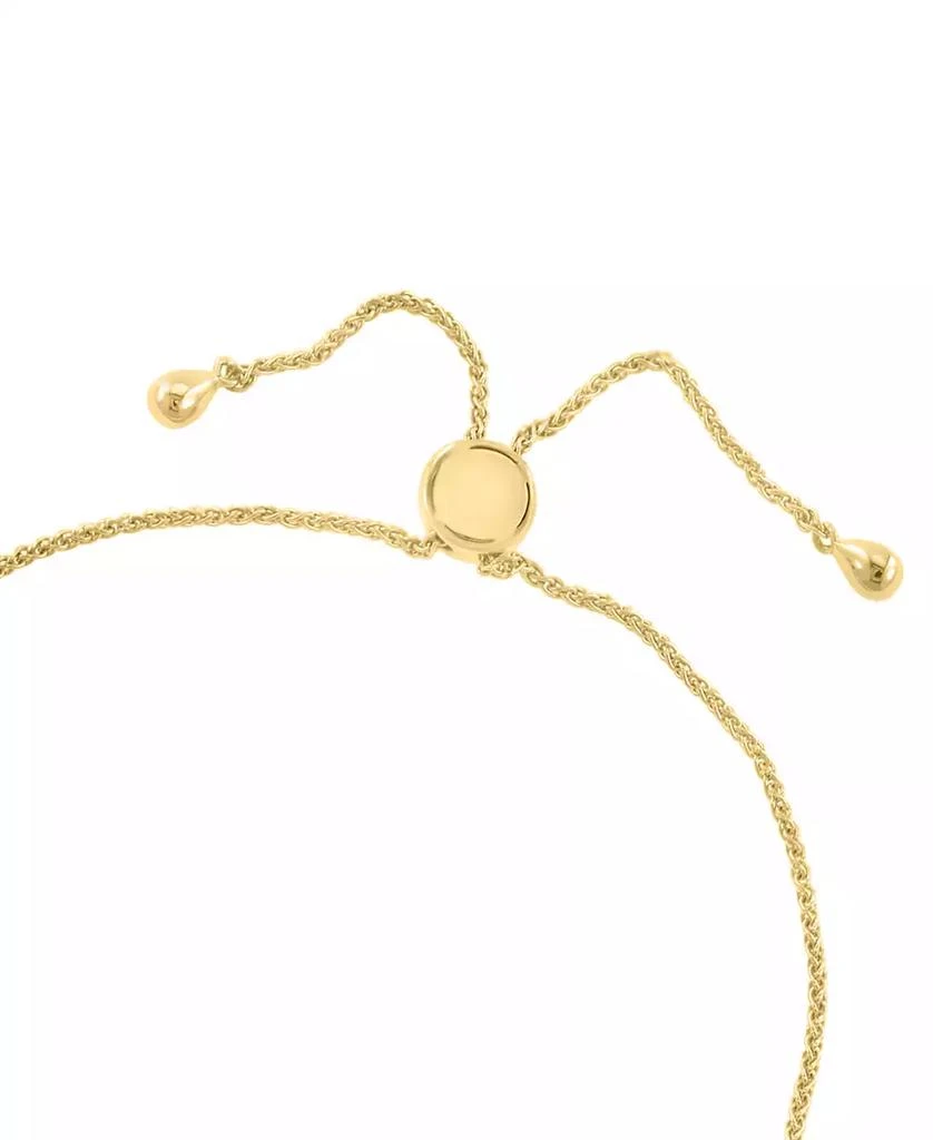 商品Effy|EFFY® Diamond Star of David Disc Bolo Bracelet (1/20 ct. t.w.) in 14k Gold,价格¥3927,第3张图片详细描述