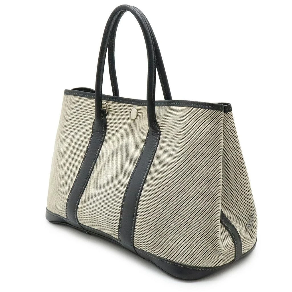 商品[二手商品] Hermes|Garden  Toile H Leather Handbag Tote Bag (Pre-Owned),价格¥10753,第2张图片详细描述