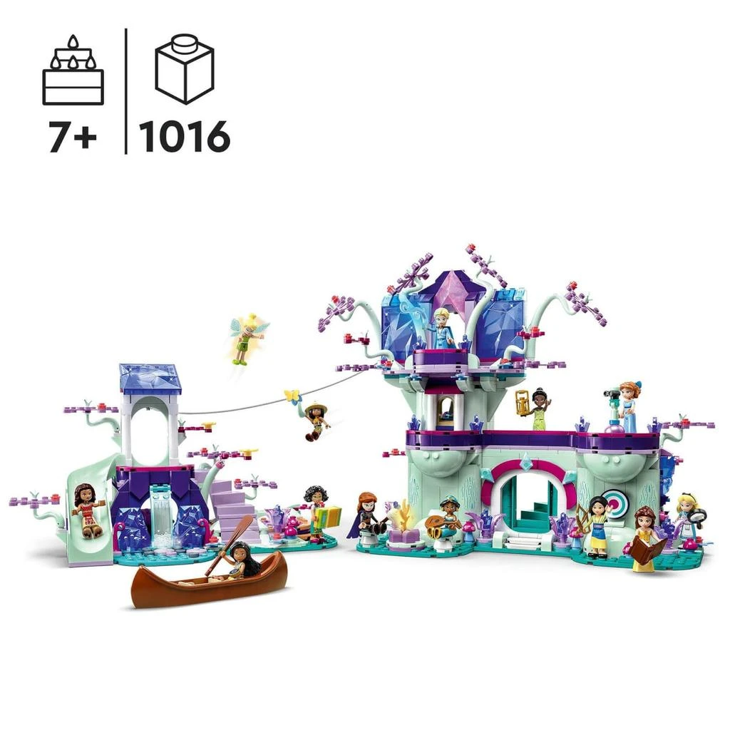 商品LEGO|LEGO | Disney The Enchanted Treehouse Princess Set (43215),价格¥1639,第5张图片详细描述