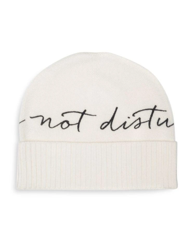 商品Eugenia Kim|Poe "Do Not Disturb" Cashmere Beanie,价格¥470,第3张图片详细描述