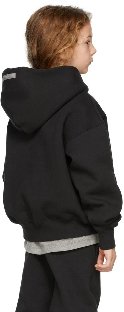 商品Essentials|Kids Black Pullover Hoodie,价格¥471,第4张图片详细描述