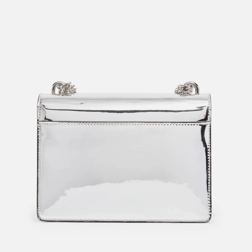 商品Kurt Geiger|Kurt Geiger London Shoreditch Metallic Leather Shoulder Bag,价格¥1854,第2张图片详细描述