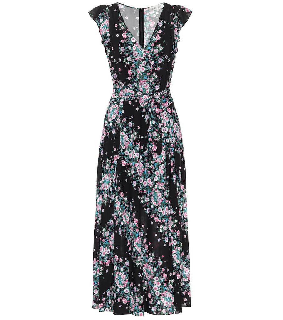 商品Diane von Furstenberg|Isla花卉裹身连衣裙,价格¥2815,第1张图片