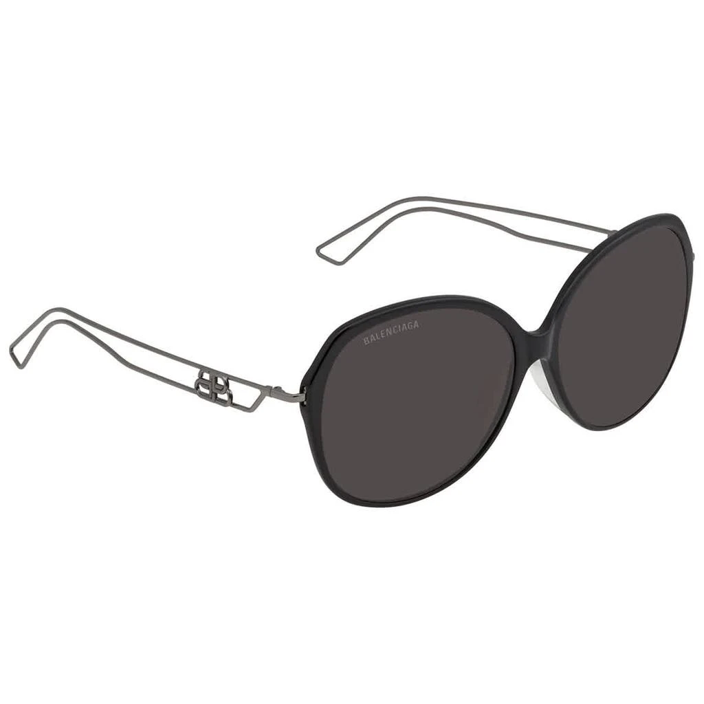 商品Balenciaga|Balenciaga Grey Ladies Sunglasses BB0058SK 001 59,价格¥674,第1张图片