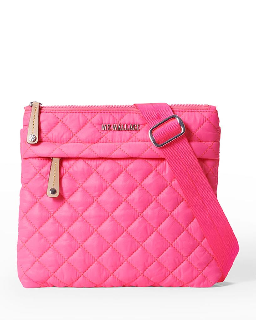 Metro Quilted Flat Crossbody Bag商品第1张图片规格展示