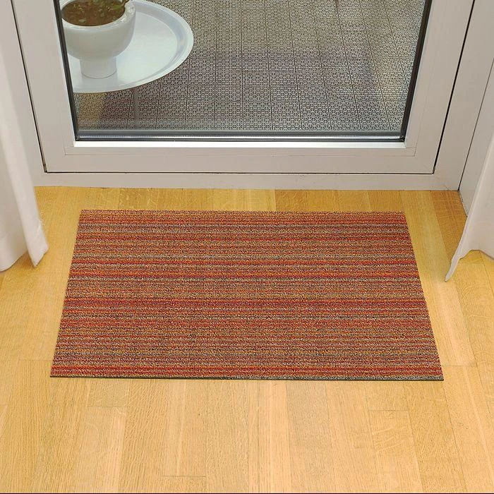 商品Chilewich|Skinny Stripe Indoor/Outdoor Shag Mat, 18" x 28",价格¥536,第3张图片详细描述