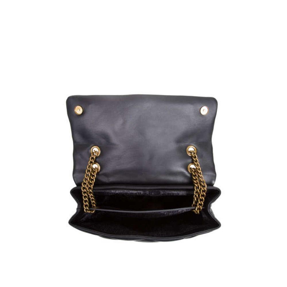 Kurt Geiger Women's  Black Leather Shoulder Bag商品第2张图片规格展示