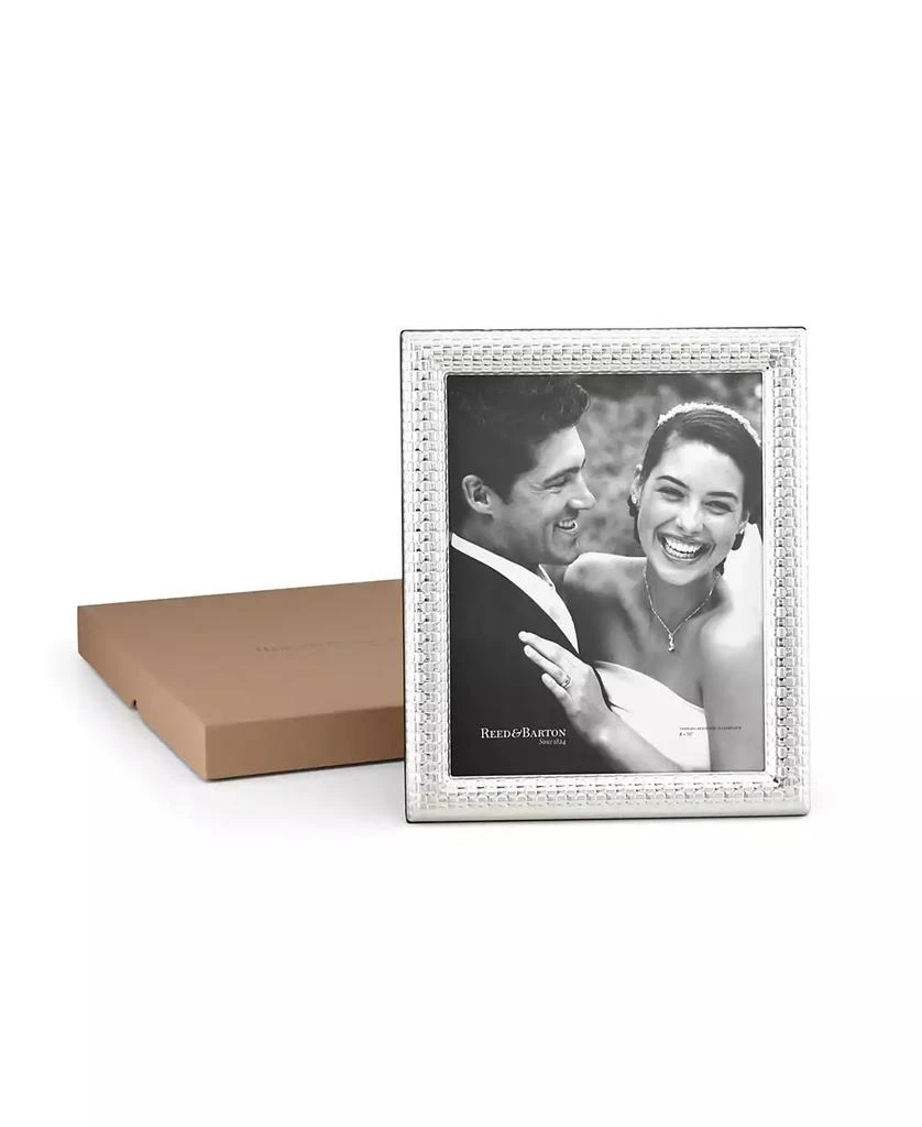 商品Reed & Barton|Watchband Silver Photo Frame, 8" x 10",价格¥667,第3张图片详细描述