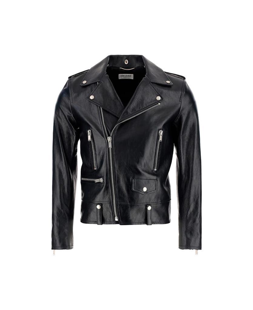 商品Yves Saint Laurent|Leather Jacket,价格¥19634,第1张图片